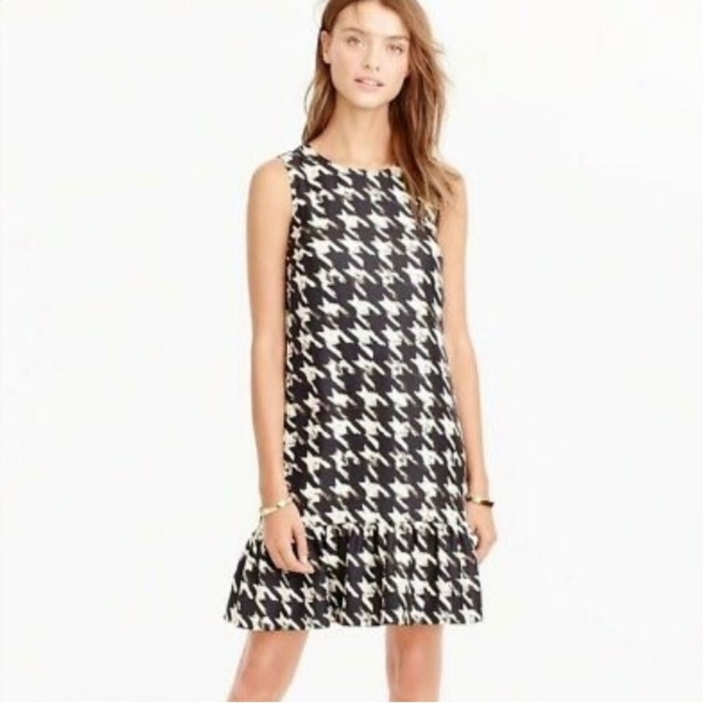 NWT J. Crew Factory Ruffle Hem Dress Size 2